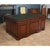 Penhurst Mahogany Desk With Green Leather For Sale - Image 6 of 18