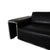 DS-180 Leather Three-Seater Black Sofa from de Sede For Sale - Image 4 of 12