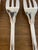 French Provincial Christofle Silver Plated Vendome Pattern Flatware Dessert Set of 8 For Sale - Image 3 of 15