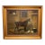 19th Century English Oil on Canvas Horse and Stable For Sale