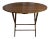 Vintage Folding Danish Campaign Table For Sale