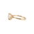 14k Yellow Gold 1.58ctw Lab Grown Round Diamond Hidden Halo Engagement Ring, Size 5.5 For Sale - Image 4 of 10