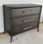 Original retail $2472, stylish Hooker Organic Modern Bamboo and Rope Retreat Chest of Drawers, elongated textured silver...