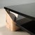 Black Vintage Coffee Table in Pink Marble and Lacquered Wood, 1970s For Sale - Image 8 of 13