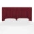 Transitional Margaux Headboard in Berry Classic Velvet, Full For Sale - Image 3 of 6