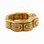 Robert Wander for WINC Creations Etruscan style 18k yellow gold large sculpted swirl design bracelet. Robert Wander, a...