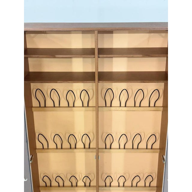 Large Mid-Century Shoe Cabinet in Pine, 1960s For Sale - Image 4 of 13