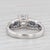 Please note this ring is a Semi mount which will hold a 6 mm / 0.80ct round diamond or stone of your choice. The ring is...