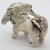 Vintage Italian Handmade Genuine Silver 1950s Pekingese Dog Figurine Miniature For Sale - Image 6 of 11