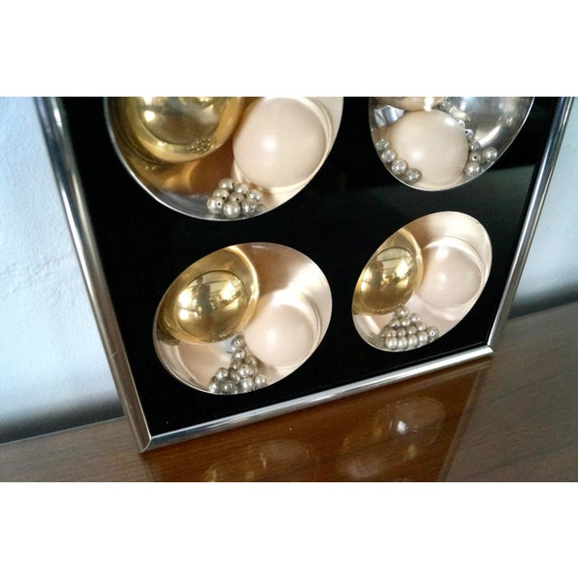 Chrome 1960’s Pop Art Ron Fritts Wall Art For Sale - Image 8 of 12