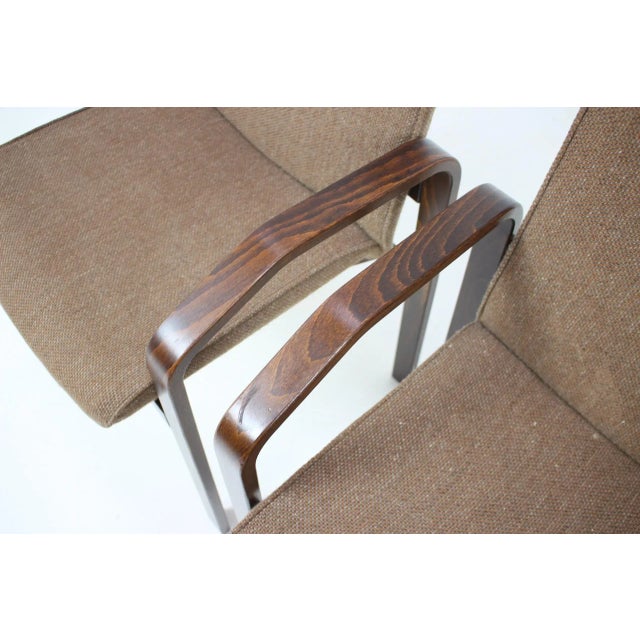 Lounge Chairs from Národní Podnik Holešov, 1993, Set of 6 For Sale - Image 11 of 14