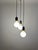 Black Pendant Lamp from Piuluce, Vicenza, Italy, 1980s For Sale - Image 8 of 10