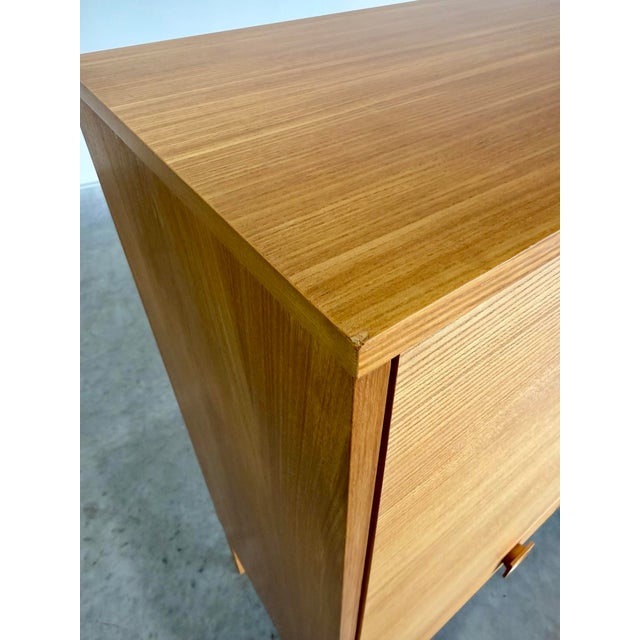 Mid Century Scandinavian Ash Wood Storage Cabinet For Sale - Image 10 of 10
