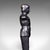 Pair of Vintage Figural Andirons, English, Fire Dog, Fireplace Rests, Art Deco For Sale - Image 9 of 11