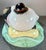 Mid 20th Century Chinese Hand Painted Porcelain Child Resting Pillow For Sale In Greenville, SC - Image 6 of 10
