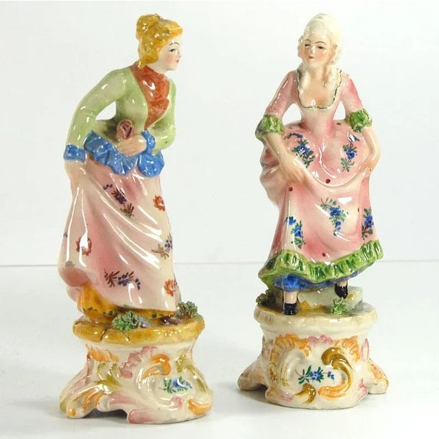 Vintage Italian Figurines from Capodimonte, 1950s. Set of 2, Set of 2 For Sale - Image 9 of 11