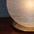 Vintage Italian Hand-Blown Frosted Murano Glass Globe Table Lamp, 1980 For Sale - Image 9 of 14