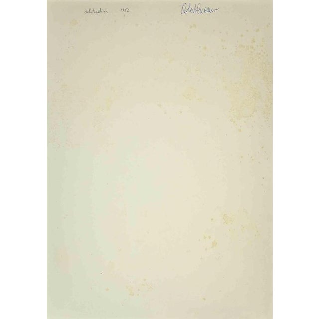 Soliude is an original Contemporary Artwork realized in the 21st Century by Roberto Cuccaro. Original Gouache on paper....
