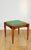 Edmund Homa stool with a green seat made of structural fabric. This stool, designed by Edmund Homa and manufactured in the...