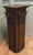 2000 - 2009 French Carved Oak Display Column For Sale - Image 5 of 8