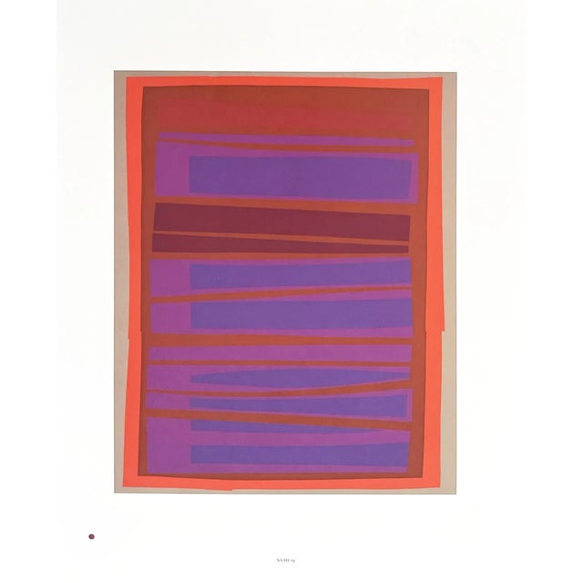 Artist: Josef Albers Country: Germany ? USA Title: Plate XVIII-9 bis Paper Size: 13.50 x 10.50 inches on Munken Print...
