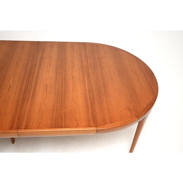 Vintage Danish Teak Extending Dining Table from IB Kofod Larsen, 1960s For Sale - Image 11 of 13
