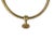 Contemporary Contemporary Brass Hanging Circular Ribbon For Sale - Image 3 of 6