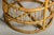 Camel Mid Century Bamboo Rattan Center Table, Original Smoked Glass Top For Sale - Image 8 of 10