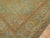 Contemporary Turquoise Pink Antique Indian Amritsar Room Rug - 9' x 11'9" For Sale - Image 3 of 6