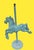 Verdigris Monumental Carousel Horse Green Patinated Bronze Statue For Sale - Image 8 of 11