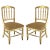French Gold Leaf Chiavari Style Chair, 1960s For Sale - Image 6 of 7