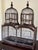 Wood Large Antique Early 20th Century French Wood and Wire Turreted Bird Cage For Sale - Image 7 of 18