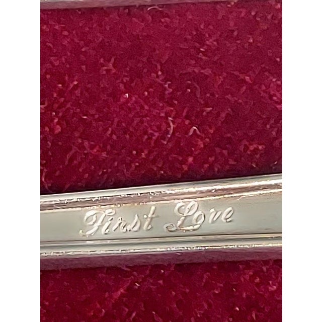 Mid 20th Century Mid 20th Century 1847 Rogers Bros First Love 2-Pc Serving Set For Sale - Image 5 of 6