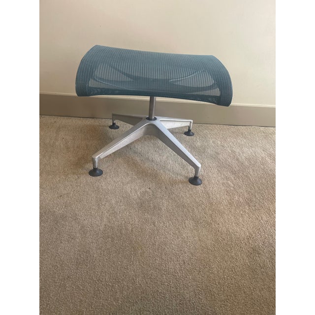 Metal Setu Lounge Chairs and Ottomans Set - 4 Pieces For Sale - Image 7 of 11