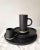 2020s Casa Cubista Matte Tableware - Plates, Small, Black For Sale - Image 5 of 9