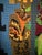 French Cubist Needlepoint Pine Frame Saisons 1970s Handmade "Les Quatre Saisons" For Sale - Image 16 of 17