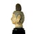 Monumental Thai-Style Buddha Head Sculpture on Lacquered Pedestal, 80"h For Sale - Image 11 of 13