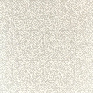 Morris & Co Pure Willlow Boughs Fabric in Gilver For Sale