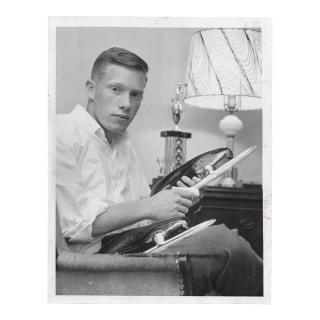 1963 Ice Skater Photograph For Sale