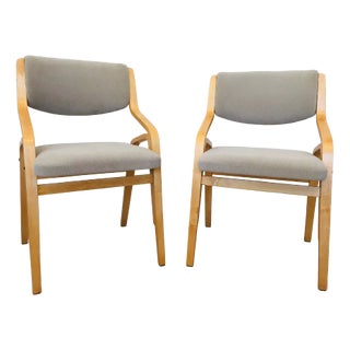 Set of Chairs by Ludwig Volak for Drevopodnik Holesov For Sale