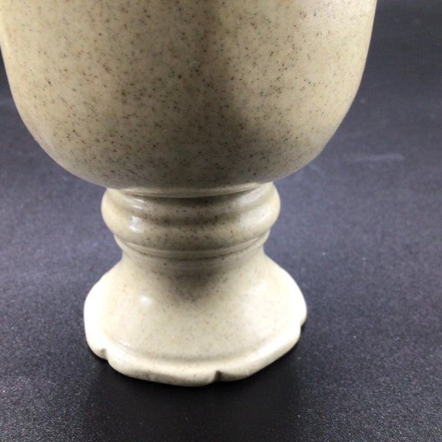 Mikasa Whole Wheat Pattern Stoneware Goblets for Hot or Cold Liquids - Set of 4 For Sale - Image 10 of 12