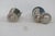Green Pair of 2 Wood and Metal Folk Art Figurines Couple With Umbrella and Cane 4871b For Sale - Image 8 of 13