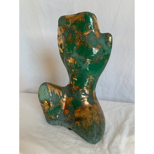 Pair of Mid-Century Italian Figural Sculptures For Sale In Los Angeles - Image 6 of 12