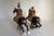 Chinese Tang-Style Sancai Glazed Horse and Rider Figurines - Pair For Sale - Image 10 of 10