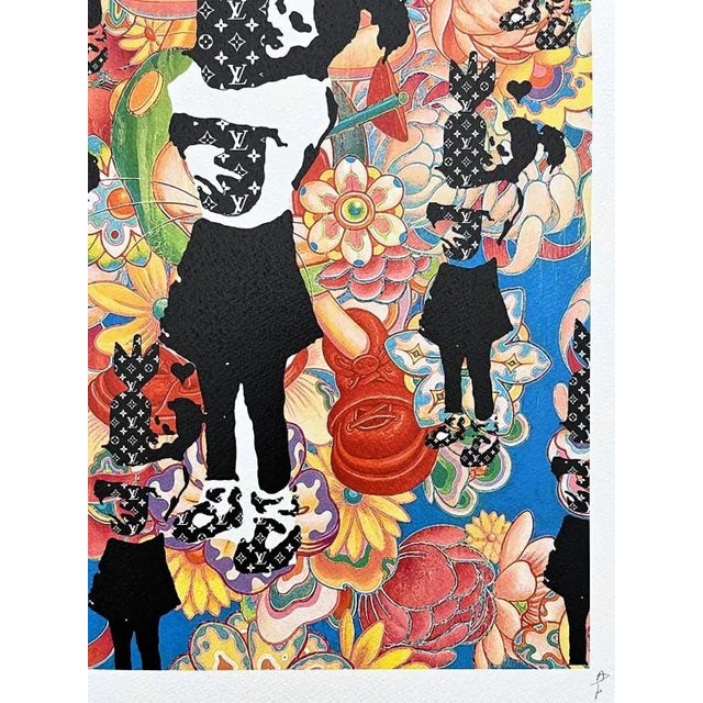 Pop Art Death Nyc - Banksy Bomb Love Girls - Limited Edition With Certificate For Sale - Image 3 of 5