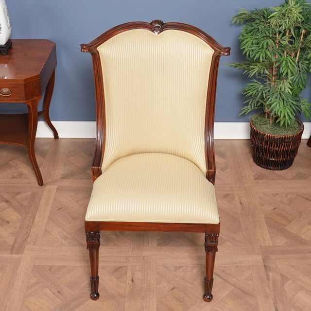 American Upholstered Side Chair For Sale - Image 12 of 12