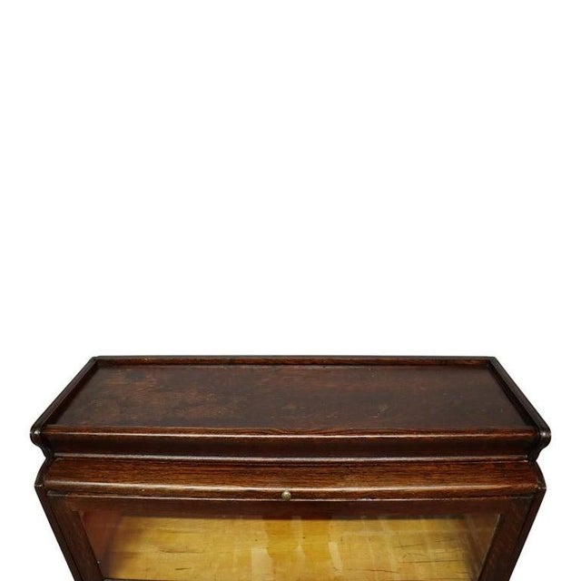 1920s Arts & Crafts Camden Cabinet Co. Oak 5-Stack & 4-Drawer Barrister Bookcase C1920 For Sale - Image 5 of 14