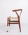 Model CH24 Wishbone Chairs in Mahogany and Wicker by Hans J. Wegner for Carl Hansen & Søn, 1990s, Set of 4 For Sale - Image 9 of 13