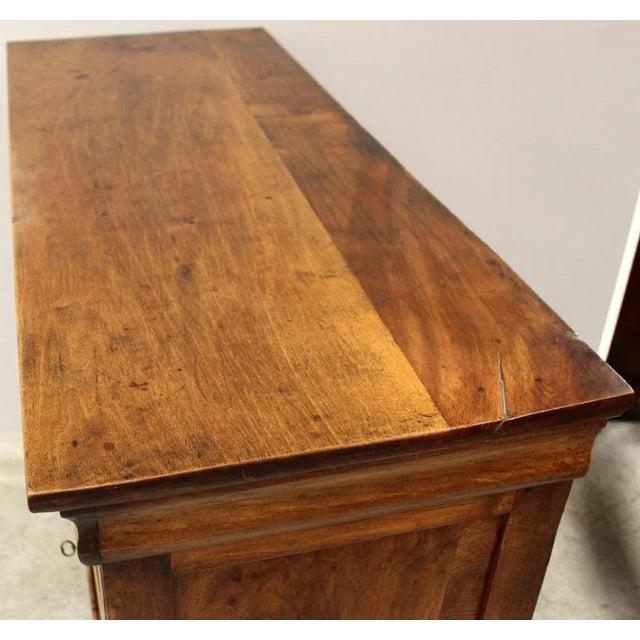 Antique Louis Philippe Walnut Sideboard For Sale - Image 11 of 13
