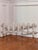 White Set of 6 Cast Iron Interlocking Garden Edging Fences, White Paint Patina, 20th Century For Sale - Image 8 of 17